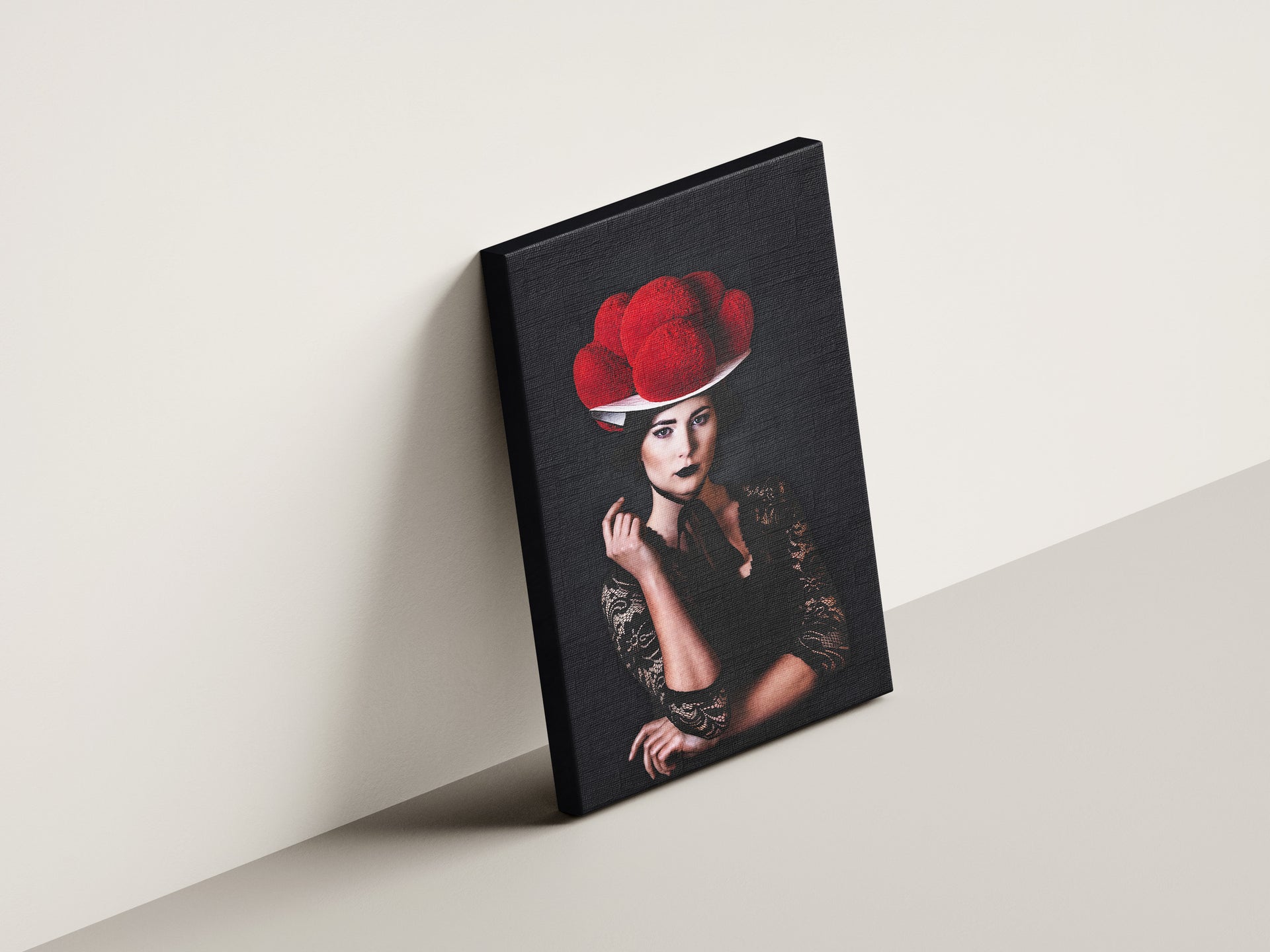 "Franzi II" | Bollenhut Leinwand Schwarzwald Tracht | Galerie Bosco